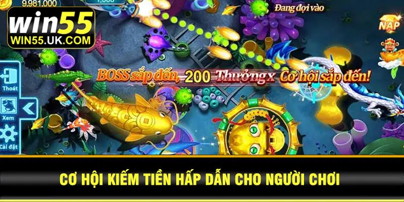 Cơ hội kiếm tiền hấp dẫn cho người chơi